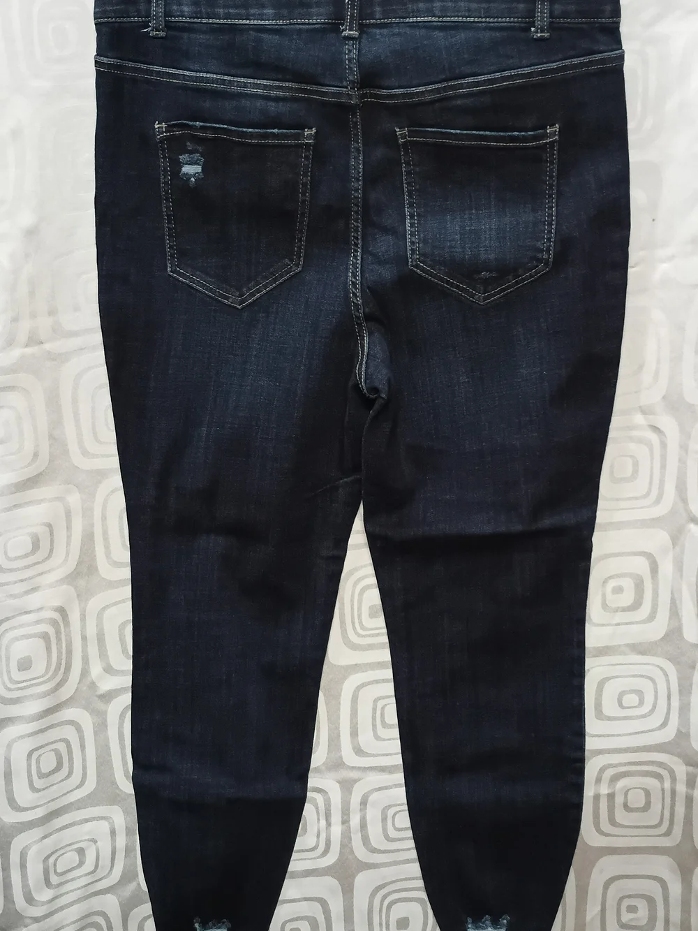 Terra & Sky Dark Blue Skinny Jeans 14W
